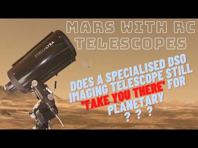 Journey to Mars with an RC Telescope (With the Aid of NASA CGI)