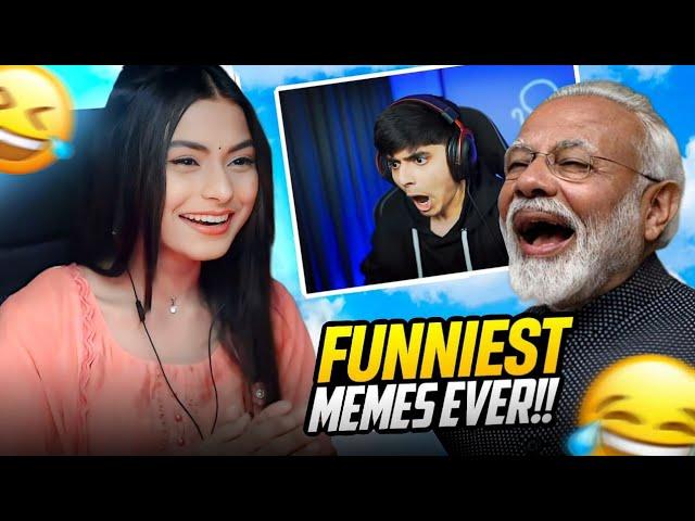 AJJUBHAI FUNNIEST & NAUGHTY MEME REACTION/MODI JI SINGING| 18+ MEME REACTION Ft.@TotalGaming093