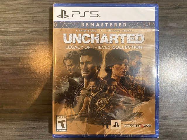 Uncharted: Legacy of Thieves Collection Ps5 Unboxing