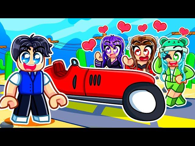 RIZZING GIRLS With The NEW ELEGANZA CAR In Roblox A DUSTY TRIP!