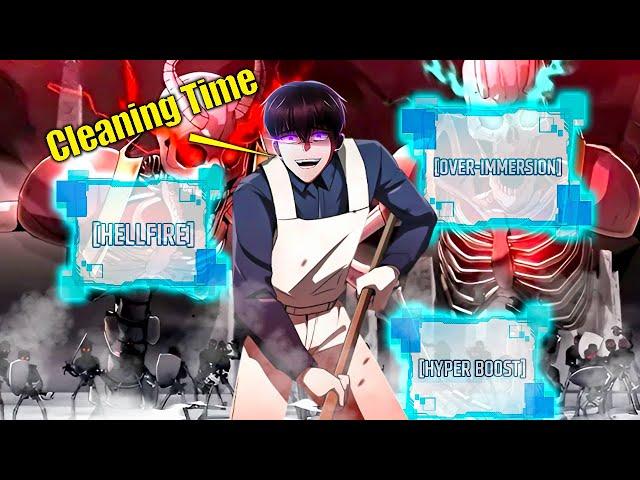 He Acquires Skill By Just Cleaning In The Dungeon & Becomes The Strongest! - Manhwa recap