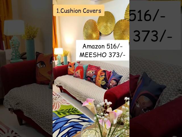 HIT OR MISSMeesho Vs Amazon Home Decor#Haul#shorts#homedecor #haul #hacks #ytshorts #meesho#viral