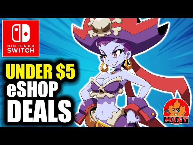 25 BEST Under $5 Nintendo Switch eSHOP Sales On NOW!