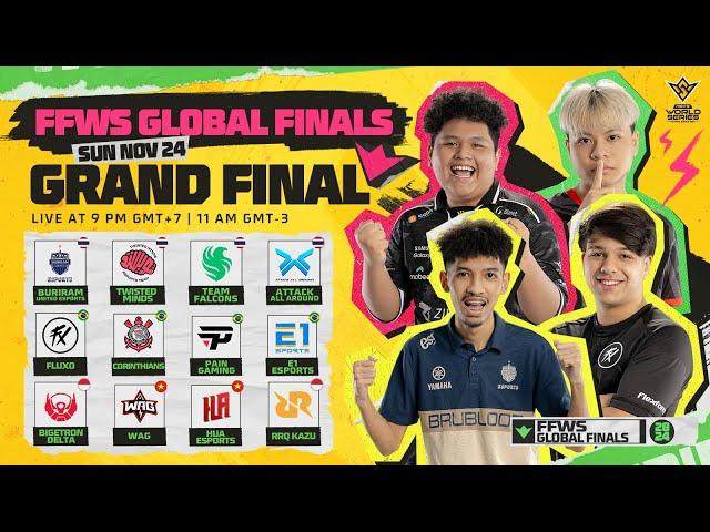 [EN] FFWS Global Finals 2024  | Grand Final: FLUXO won the LAST SHOT to become the Champion!!