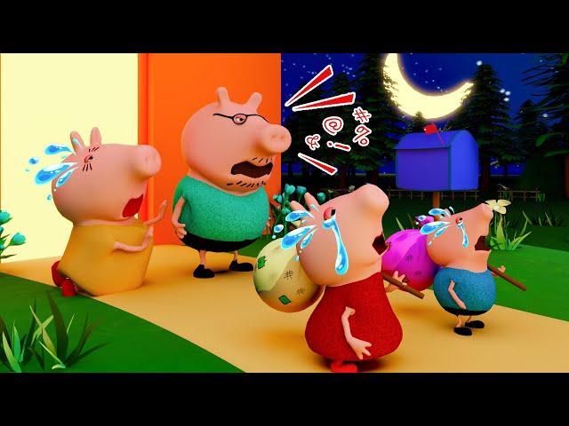 Peppa get out of here!? Never return home again! Peppa Pig Funny Animation