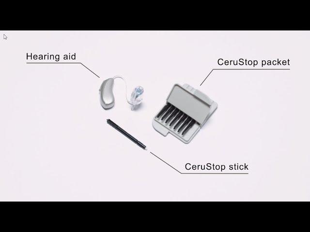 How to change the CeruStop wax filter on a custom earpiece