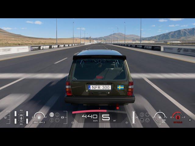 Gran Turismo 7 | Volvo 240 SE Estate Tuned HP1232 - Top Speed KM/H 440 & MPH 273