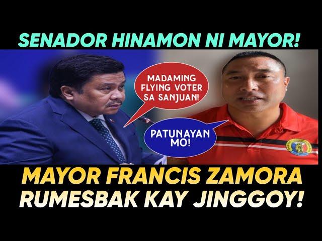 UMIINIT ANG LABAN SA SAN JUAN! ZAMORA S!NAGOT ANG B!NTANG NI JINGGOY ESTRADA!