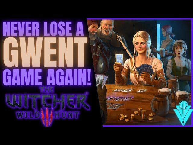 The Witcher 3 Gwent Build How To Win Every Gwent Match!