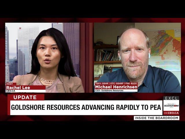 Inside the Boardroom: Goldshore Resources Advancing Rapidly to PEA