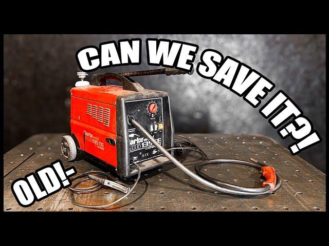 Can we save this rusty old mig welder and build it an awesome weld cart?!