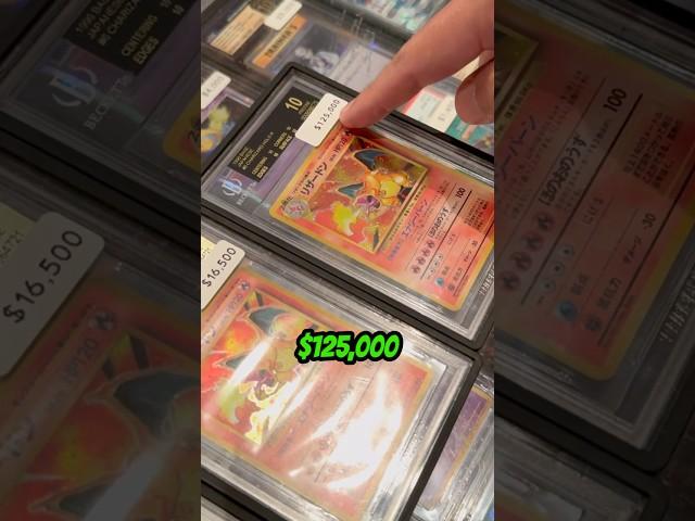 $2,200 Charizard vs $125,000 Charizard Pokemon Card