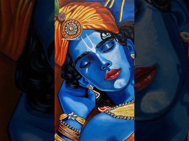 Drawing Krishna #krishna #painting #drawing #radhakrishna #viralvideo