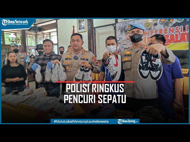 Empat Pelaku Pencurian Sepatu di PT SCI Salatiga Diringkus