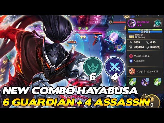 NEW COMBO HAYABUSA 6 GUARDIAN & 4 ASSASSIN | MAGIC CHESS INDONESIA