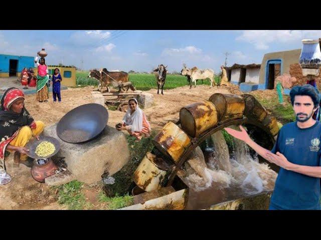 Unseen Beautiful Village Life in Pakistan | Beautiful Old Culture of Punjab|Old Water Irrigation