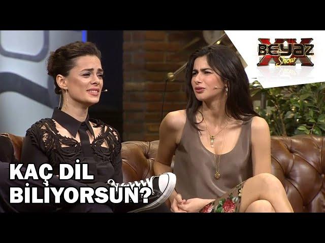 Nesrin Cavadzade'nin Dil Hakimiyeti! - Beyaz Show