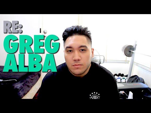 RE: Greg Alba