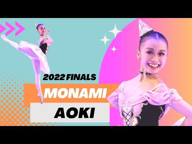 BALLET - Youth America Grand Prix 2022 Finals - Harlequinade - Monami Aoki