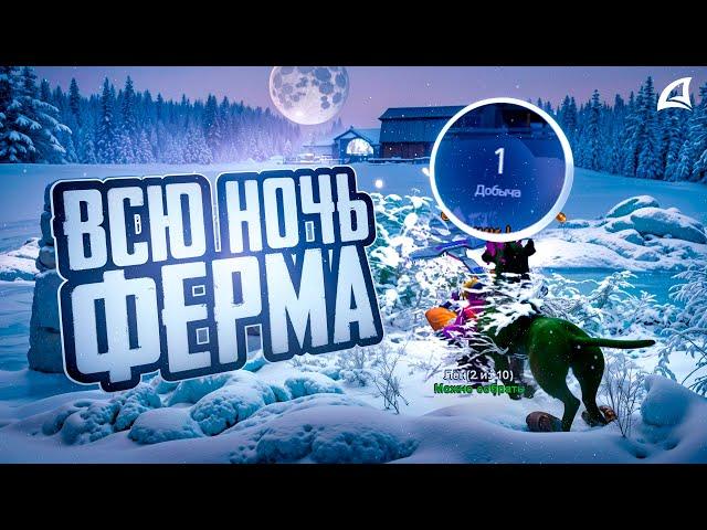 ВСЮ НОЧЬ НА ФЕРМЕ ЛЬНА И ХЛОПКА с МАКСИМАЛЬНЫМИ УЛУЧШЕНИЯМИ! ИМБА ЗАРАБОТОК на АРИЗОНА РП в ГТА САМП
