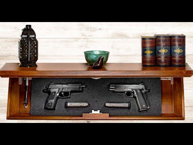 Tactical Traps | Locking Hidden Gun Shelf