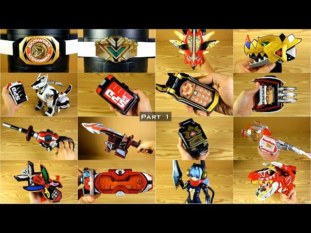 スーパー戦隊【強化フォーム】【究極フォーム】変身アイテムズ 1992- 2024【パート1】 Super Sentai Final Forms Zyuranger - Boonboomger