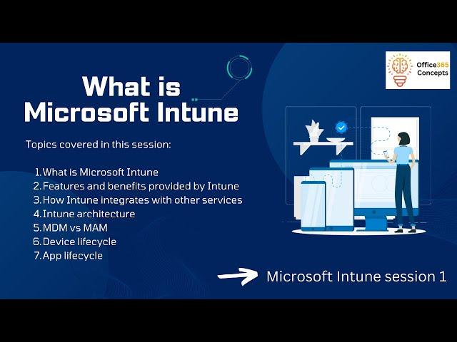 What is Microsoft Intune | Microsoft Intune Architecture | What is MDM and MAM