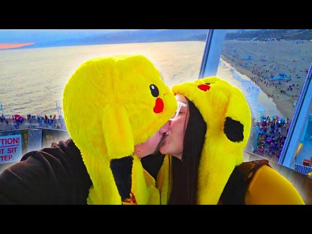 I took her to the Santa Monica Pier