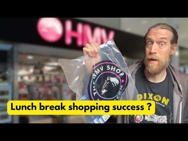 Hunting for PHYSICAL MEDIA | Can it be done in a lunch break ? | Blu ray hunt in HMV Nottingham