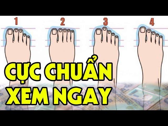 Lôi Ngay BÀN CHÂN Ra Xem Biết Số Phận GIÀU NGHÈO Mà Không Cần Đi Xem Bói