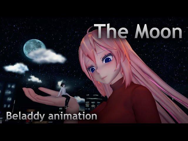 The Moon (Giantess growth animation)