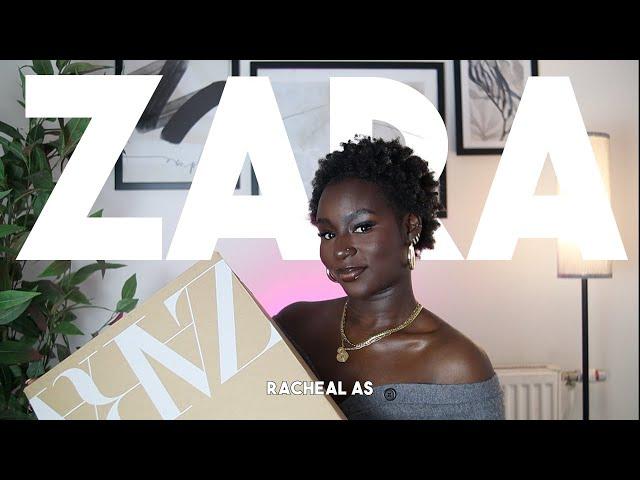 HUGE NEW IN ZARA AUTUMN/WINTER HAUL 2024 & TRY ON  - FROM CLOTHING TO ACCESSORIES | RACHEAL AS