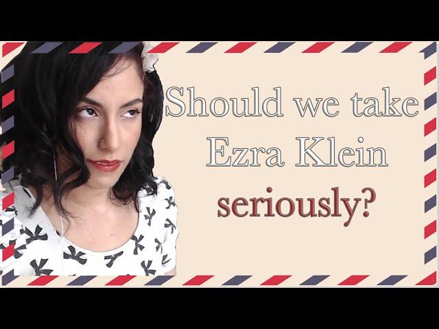 Ezra Klein is a Progressive?
