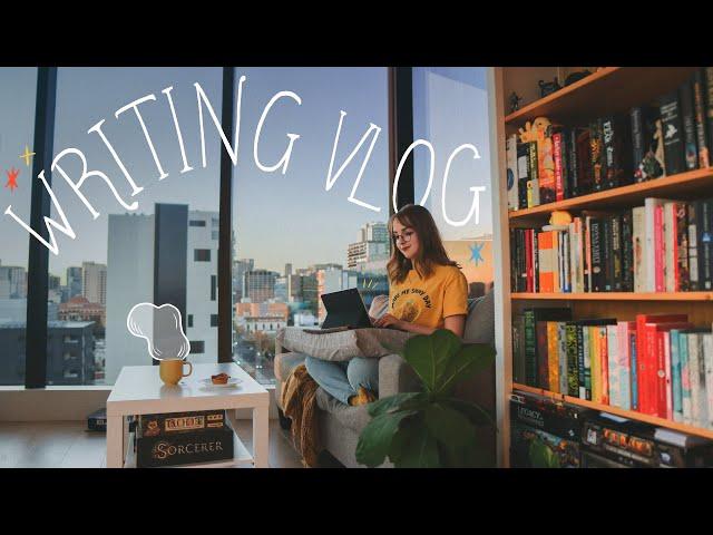 I wrote 10,000 words in 2 days ️ novel writing vlog ~