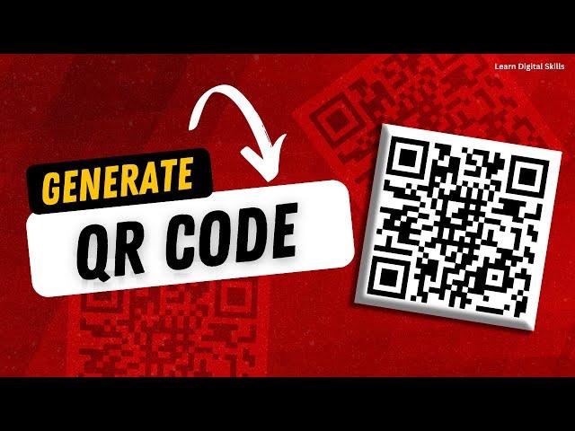 How to Generate QR Code | EASY STEP