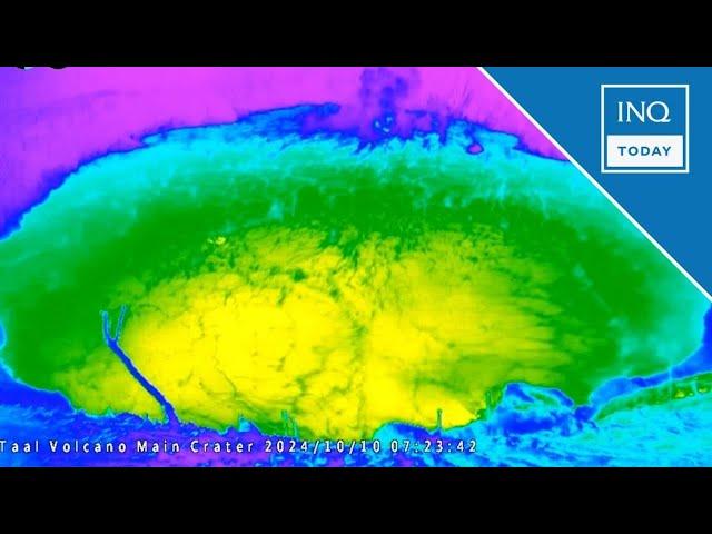 Phivolcs observes weak phreatic eruption over Taal Volcano | INQToday