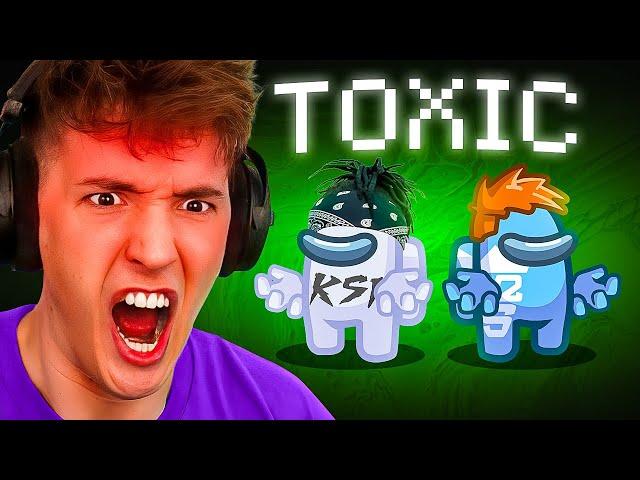 MOST TOXIC SIDEMEN AMONG US GAME EVER!