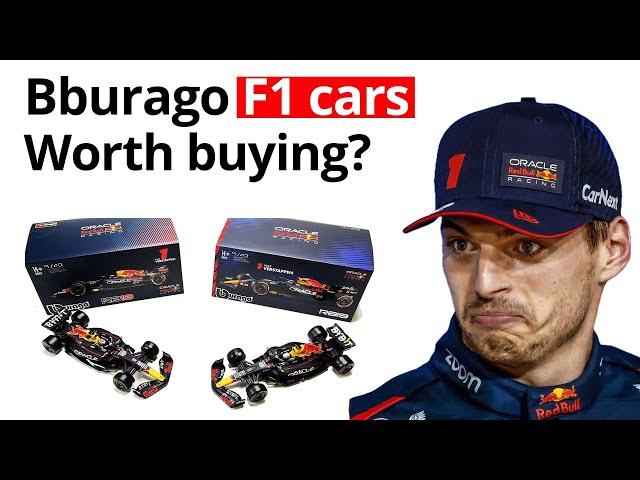 Max Verstappen Bburago 1:43 Rebull RB18 RB19 World Champion - Worth buying? #F1 #diecastcars