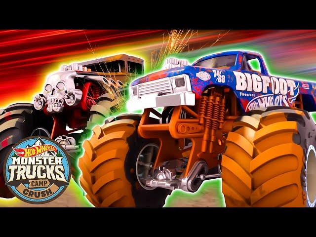 Best Hot Wheels Monster Truck Races!