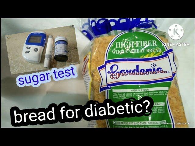 GARDENIA WHOLE WHEAT BREAD review for diabetic