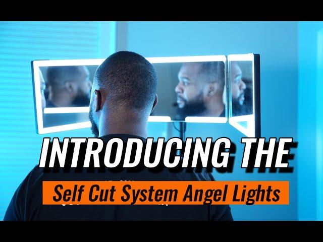 New Product Alert: Self- Cut System Tripod Mirror W/ Build-in Touch Screen Dimmer l SCS Angel Lights