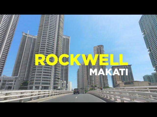 Rockwell Center, an upscale neighbourhood in Makati, Metro Manila Philippines