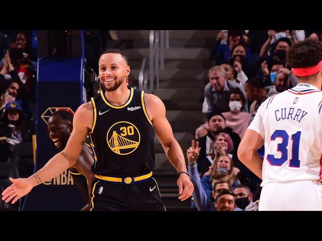 Golden State Warriors vs Philadelphia 76ers Full Game Highlights | 2021-22 NBA Season