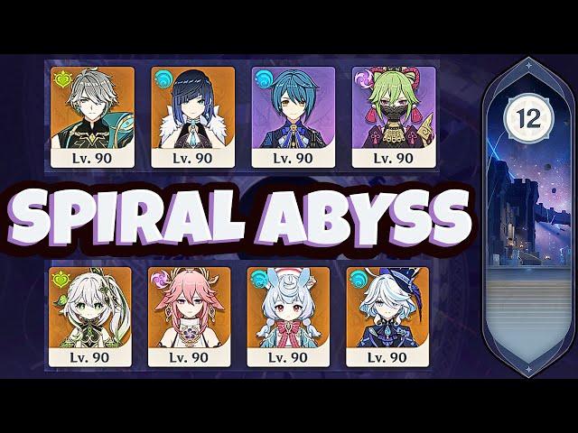 C0 Sigewinne And Furina Spiral Abyss Floor 12