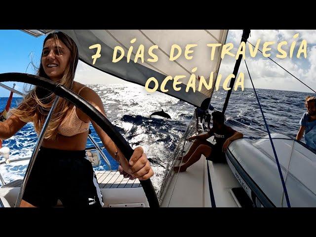 Cruzando el Mar Caribe en velero / Encuentro con ballenas , delfines y marlin Ep. 32