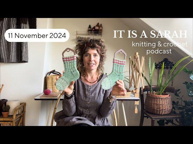 It Is A Sarah | (EN) | Toddler socks, new sockblockers & weaving in yarn ends