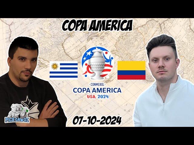 Uruguay vs. Colombia 7/10/2024 Copa America 2024 Free Soccer Picks | Free Football Betting Tips