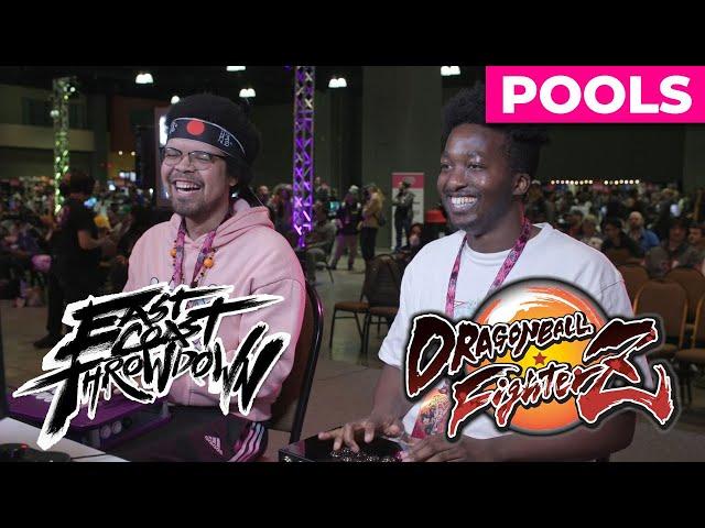 East Coast Throwdown 2024: DBFZ Pools A (Zane, Muffin, Hikari) Dragon Ball FighterZ Tournament