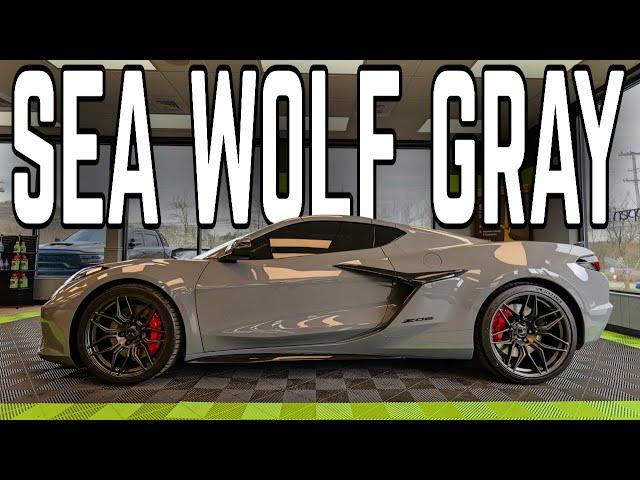 Is SEA WOLF GRAY the NICEST C8 Corvette Z06 color?!