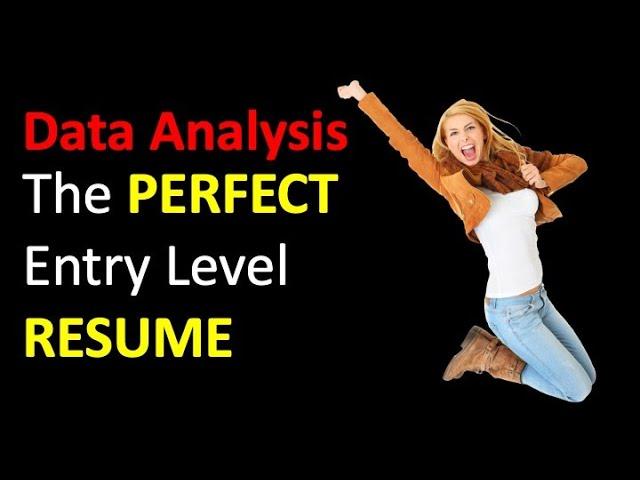 A Fantastic Data Analytics Resume